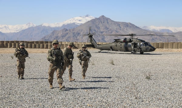 Georgia National Guard’s 48th Brigade deployed 2,000 soldiers to Afghanistan. SPECIAL