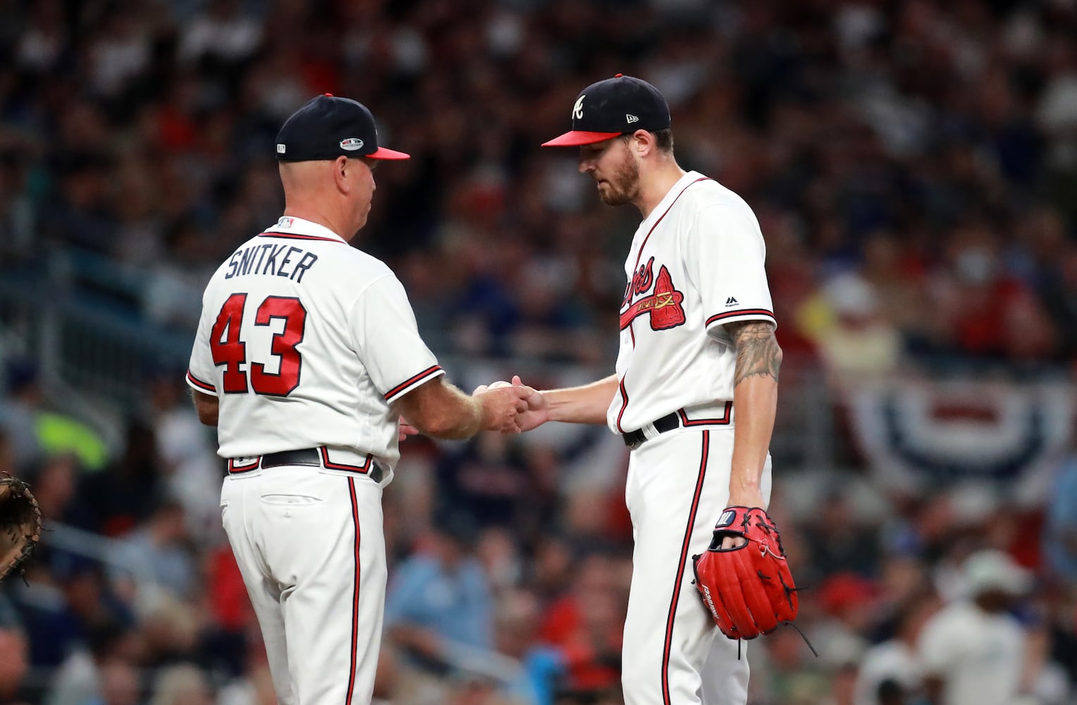 Photos: Acuna hits grand slam as Braves battle Dodgers in Game 3