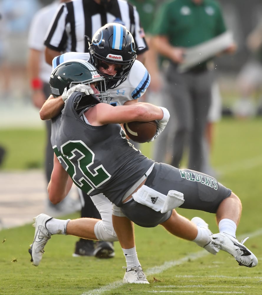 high school football: Lovett at Wesminster