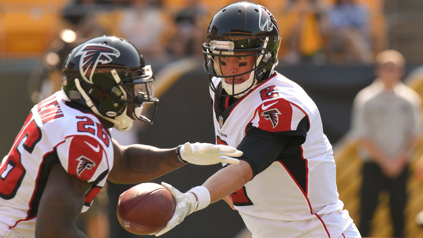 Photos: Falcons take on Steelers in exhibition game