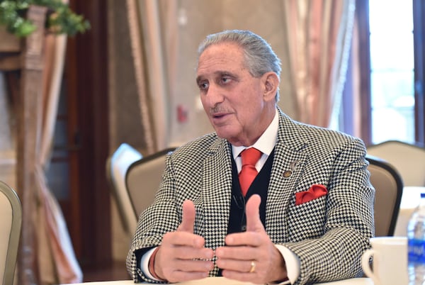 Atlanta United and Atlanta Falcons owner Arthur Blank talks a little soccer: "I'm thrilled about all (the success) and I'm deeply appreciative of all that."