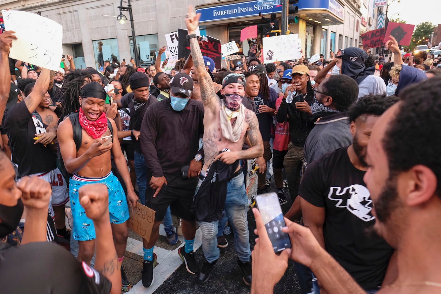 PHOTOS: Protesters gather across metro Atlanta