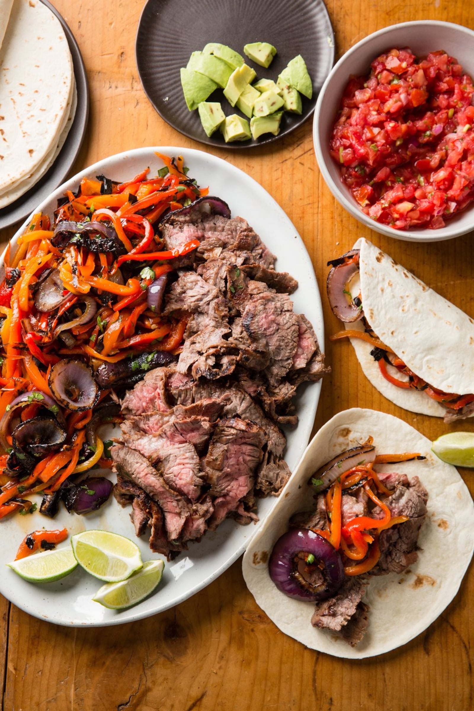 Grilled Steak Fajitas JOE KELLER