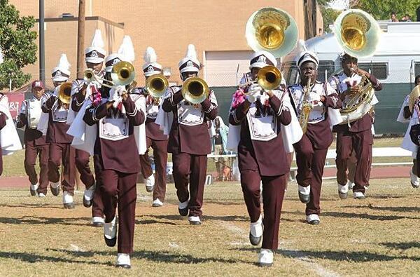 Morehouse College's band at last year's homecoming.