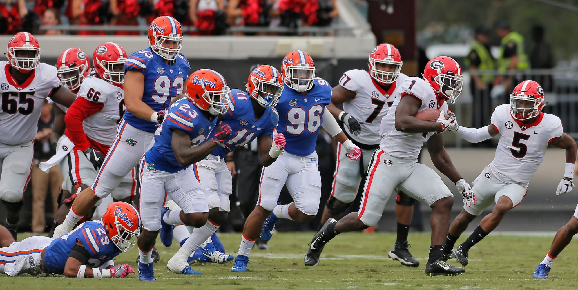 Photos: Georgia crushes rival Florida 42-7