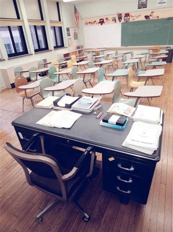 A new study finds 28.3 percent of teachers in traditional public schools miss 11 or more days of school for illness or personal reasons. In contrast, the figure for teachers in charter schools is 10.3 percent. (AJC File)