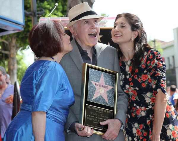 HOLLYWOOD, CA - SEPTEMBER 10: Actor Walter Koenig (C), wife actress Judy Levitt (L) and daughter writer Danielle Koenig attend his being honored with a Star on the Hollywood Walk of Fame on September 10, 2012 in Hollywood, California. (Photo by David Livingston/Getty Images) HOLLYWOOD, CA - SEPTEMBER 10: Actor Walter Koenig (C), wife actress Judy Levitt (L) and daughter writer Danielle Koenig attend his being honored with a Star on the Hollywood Walk of Fame on September 10, 2012 in Hollywood, California. (Photo by David Livingston/Getty Images)