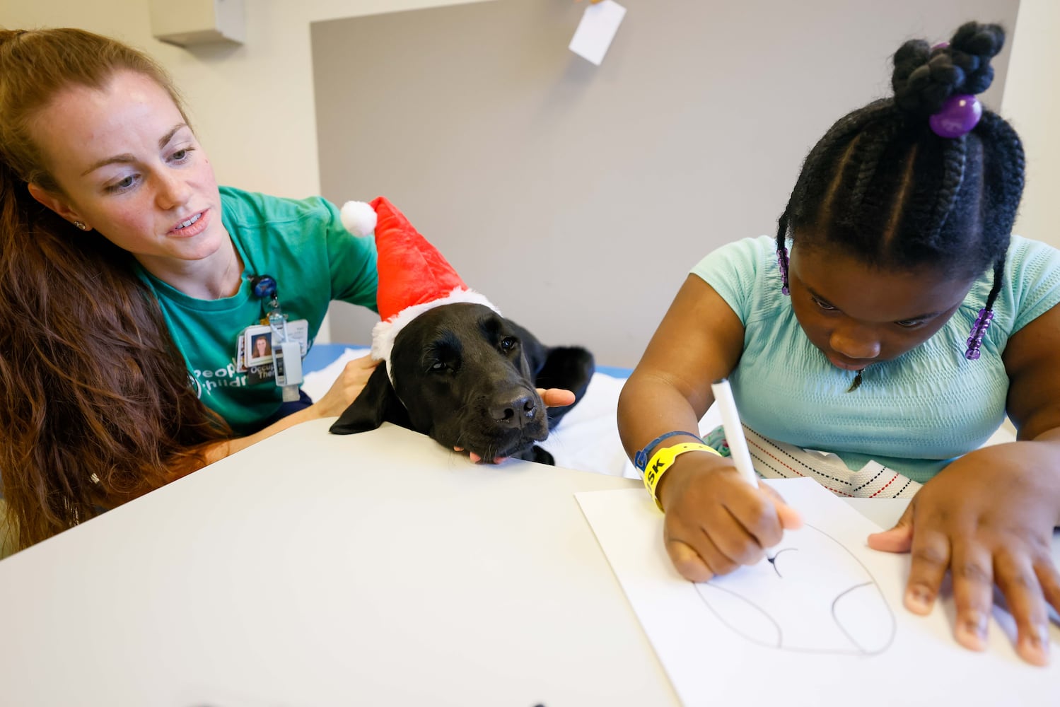 Children's new therapy dog