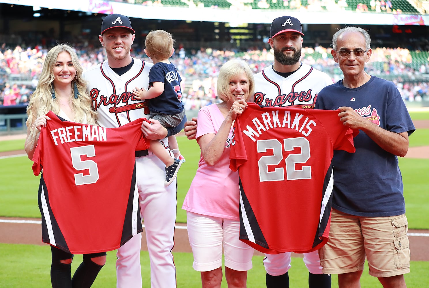 Photos: It’s great to be an All-Star for four Braves