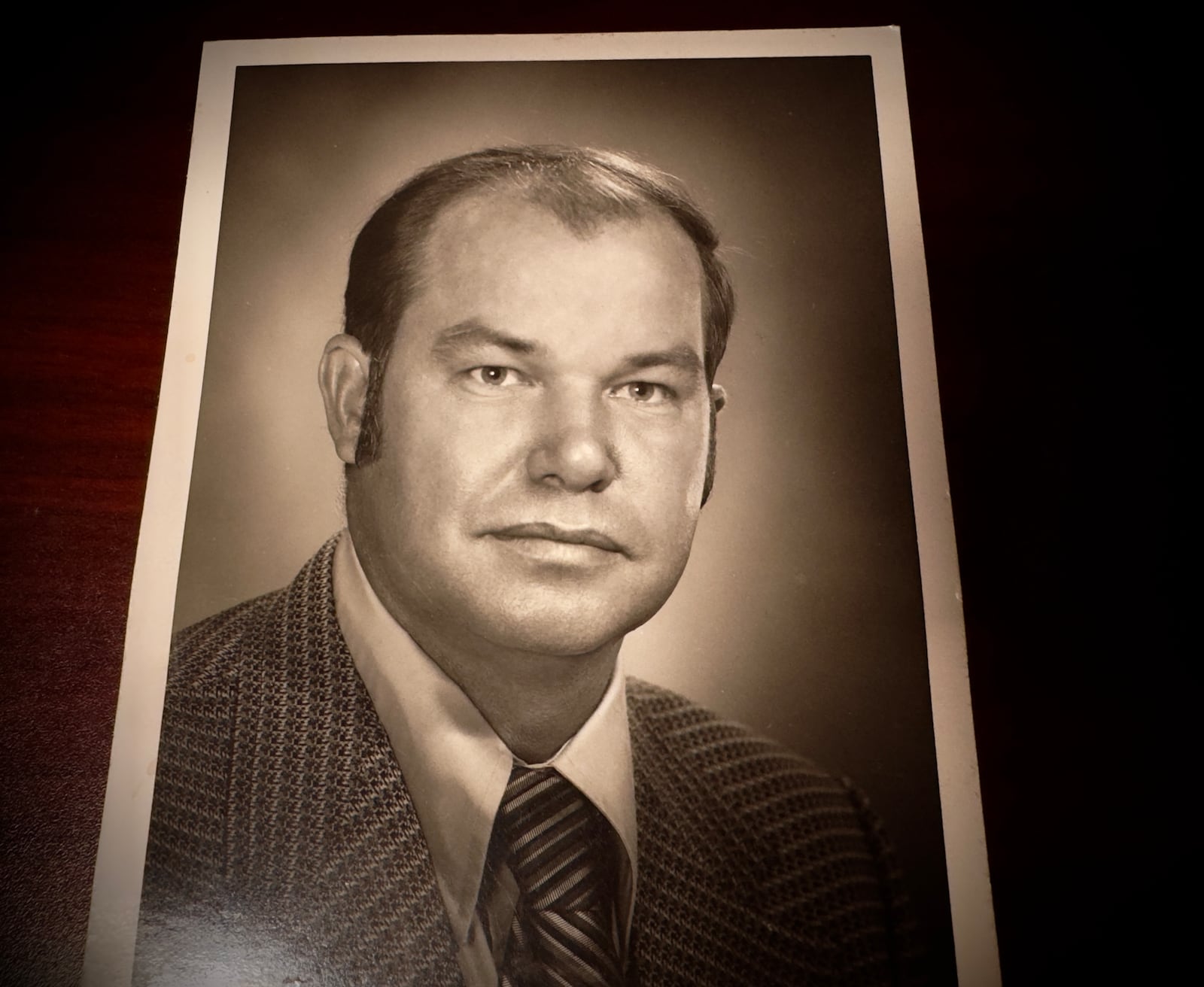 Houston County Sheriff Cullen Talton in a photograph taken shortly after he took office in 1973.