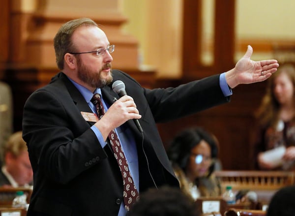 Retiring state Rep. Scot Turner, R-Holly Springs, said his party needs to focus on issues that most affect Georgians. “If the Republican Party sticks with messages that help get people educated, go to work, stay healthy and live their lives in a free manner, I think they’ll be OK," he said. BOB ANDRES / BANDRES@AJC.COM