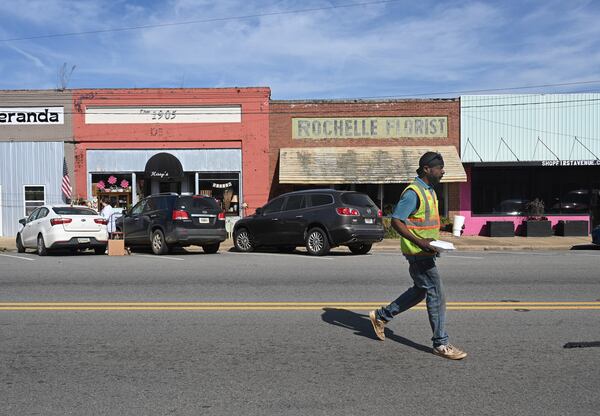 Photo shows a rural south Georgia town of Rochelle, GA. 10 years ago, local Wilcox County high school students pushed for an official school prom, one that would be integrated, rather than past private proms that were often segregated by race. (Hyosub Shin / Hyosub.Shin@ajc.com)