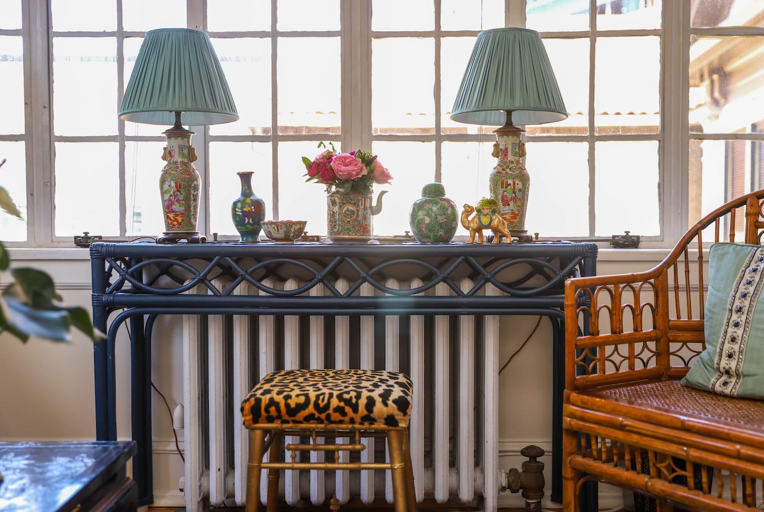 PHOTOS: Buckhead owner decorates her Colonial Revival condo with a geometrical twist