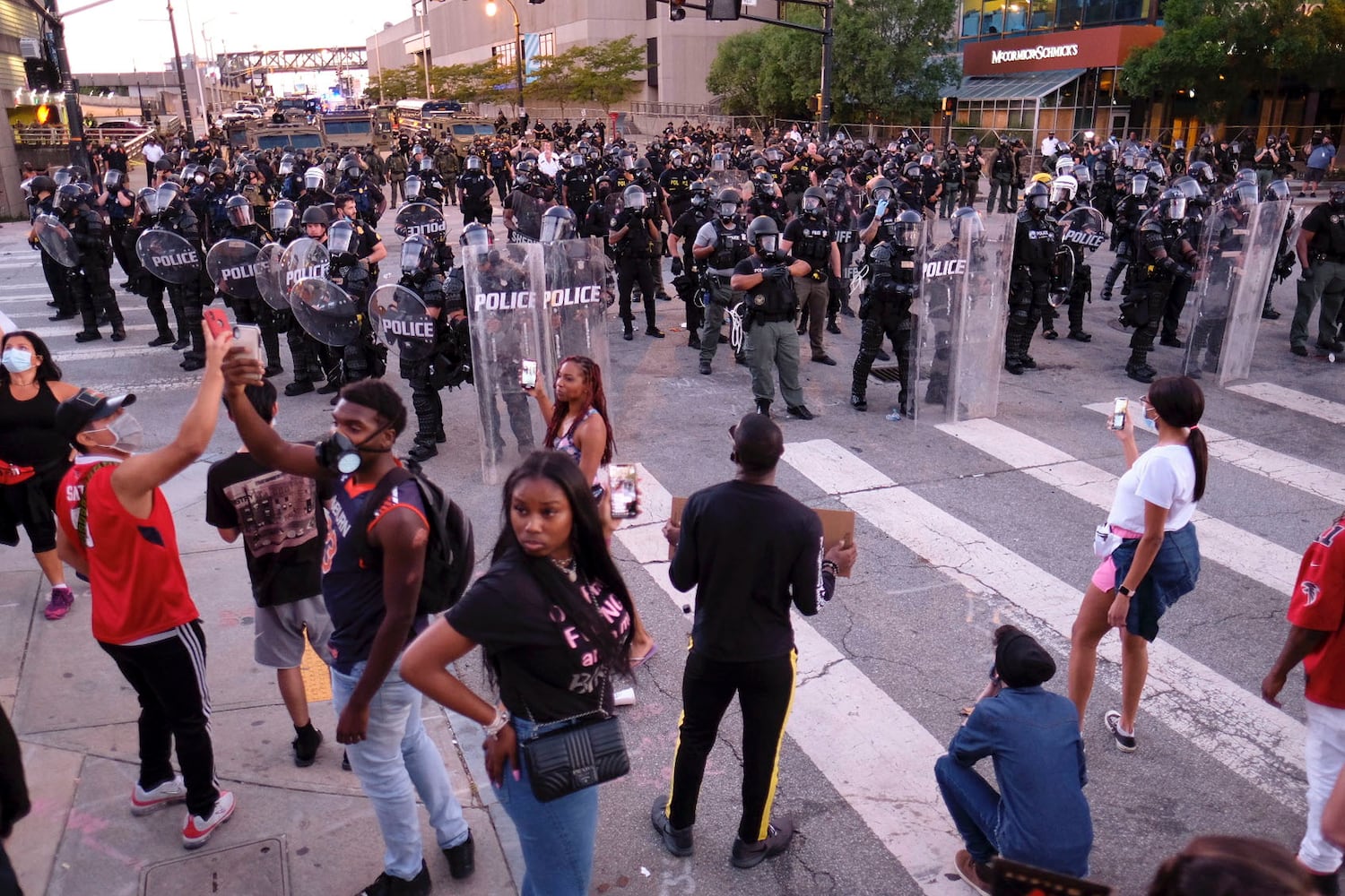 PHOTOS: Atlanta braces for second night of protests