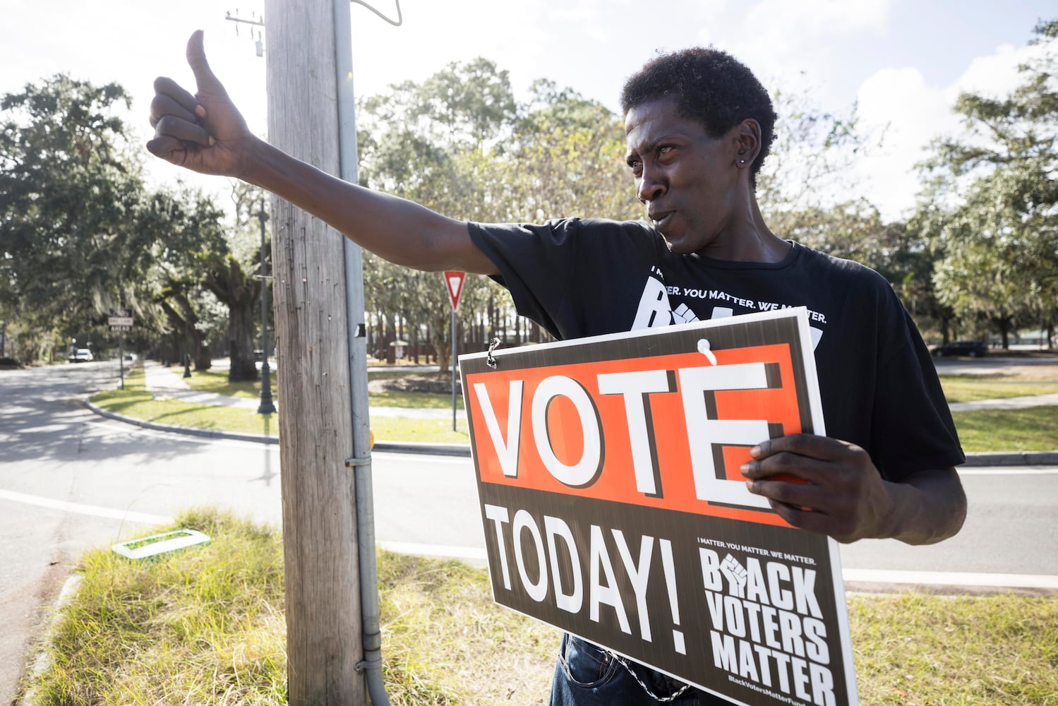 Election day polling place photos in Chatham County