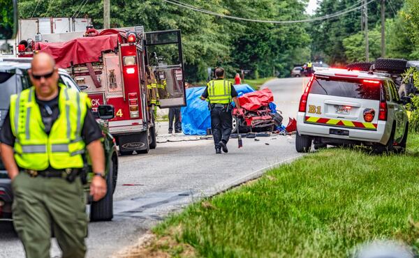 The wreck occurred on Francis Road, not far from Ga. 9.