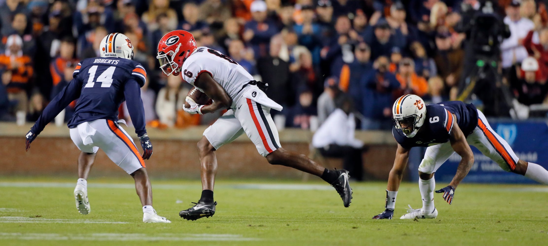 Photos: Bulldogs are crushed by Auburn