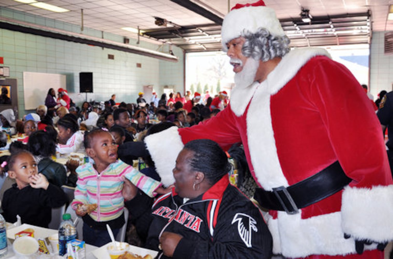 Atlanta Fire and Rescue hosts Christmas party