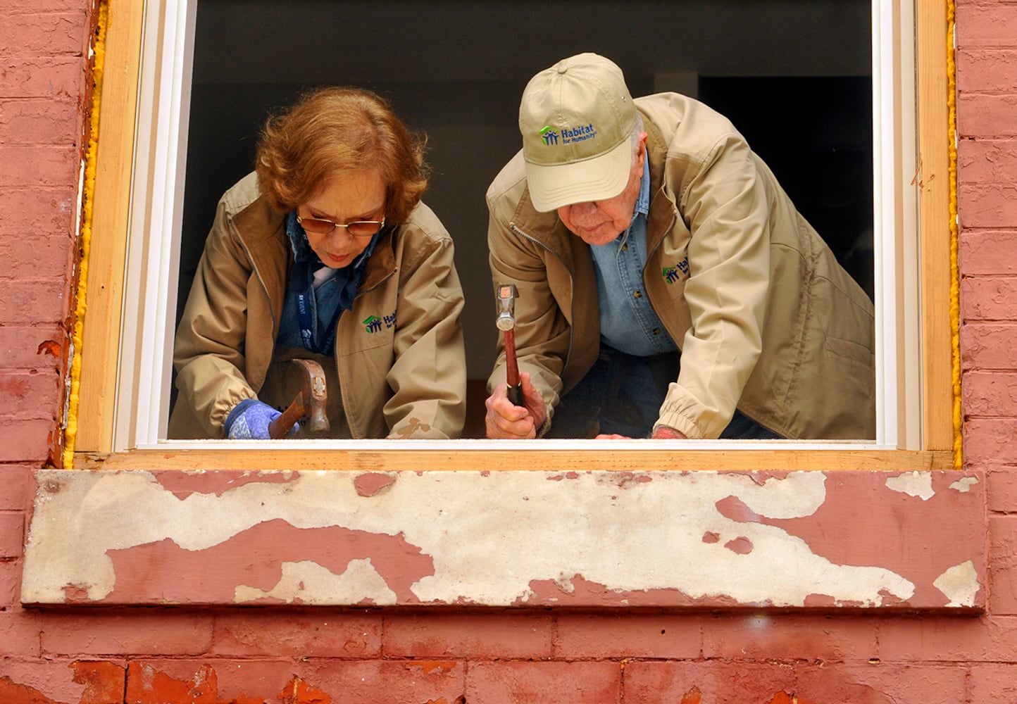 Jimmy and Rosalynn Carter's work with Habitat for Humanity