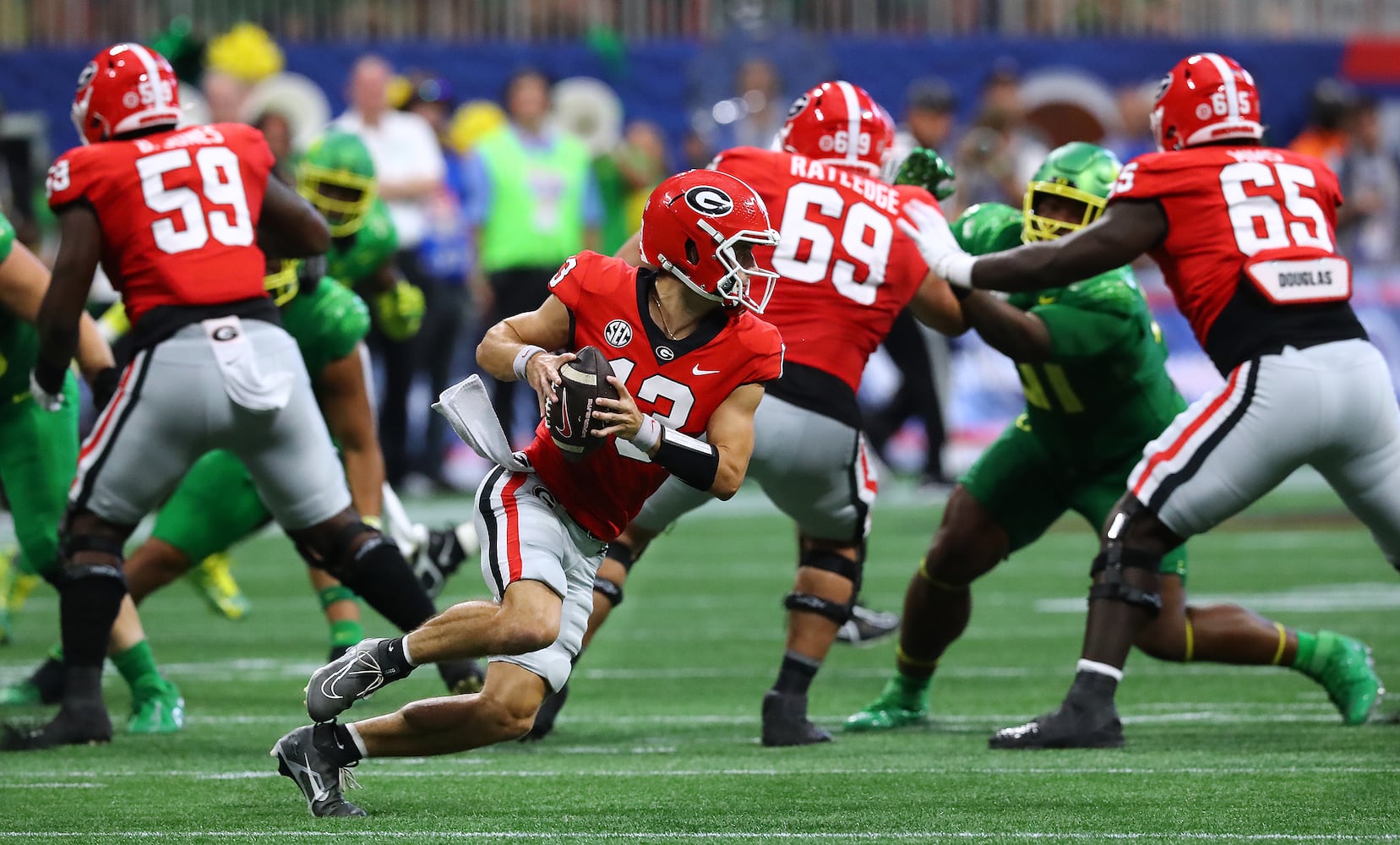 090422 GEORGIA FOOTBALL PHOTO