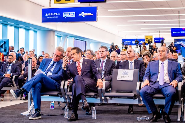 Photo from the opening of the new Delta Air Lines terminal in LaGuardia Airport in Queens, NY, on Tuesday, Oct. 29, 2019. Source: Delta (Chris Rank for Rank Studios)