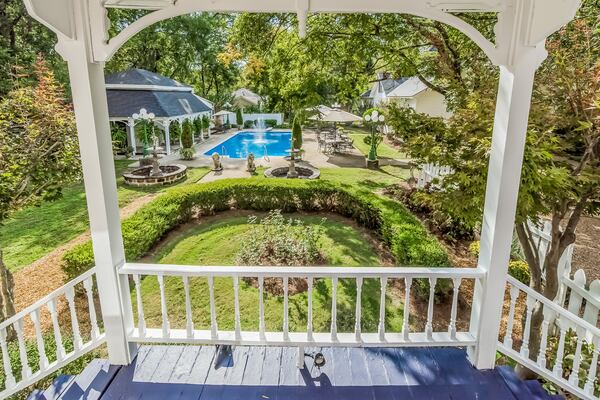 Views of the historic Greek Revival home at 303 Kennesaw Ave. in downtown Marietta. The property is selling for $2.9 million. Photos courtesy of Live Love Atlanta, which is handling the sale.