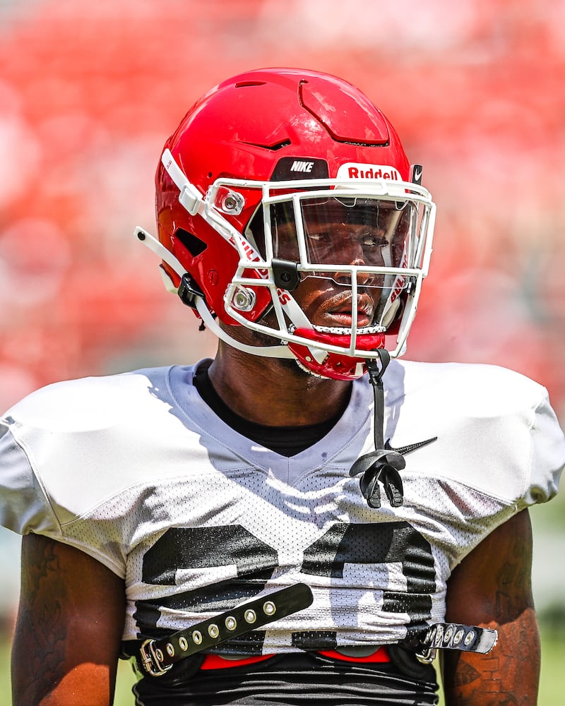 Georgia football practice