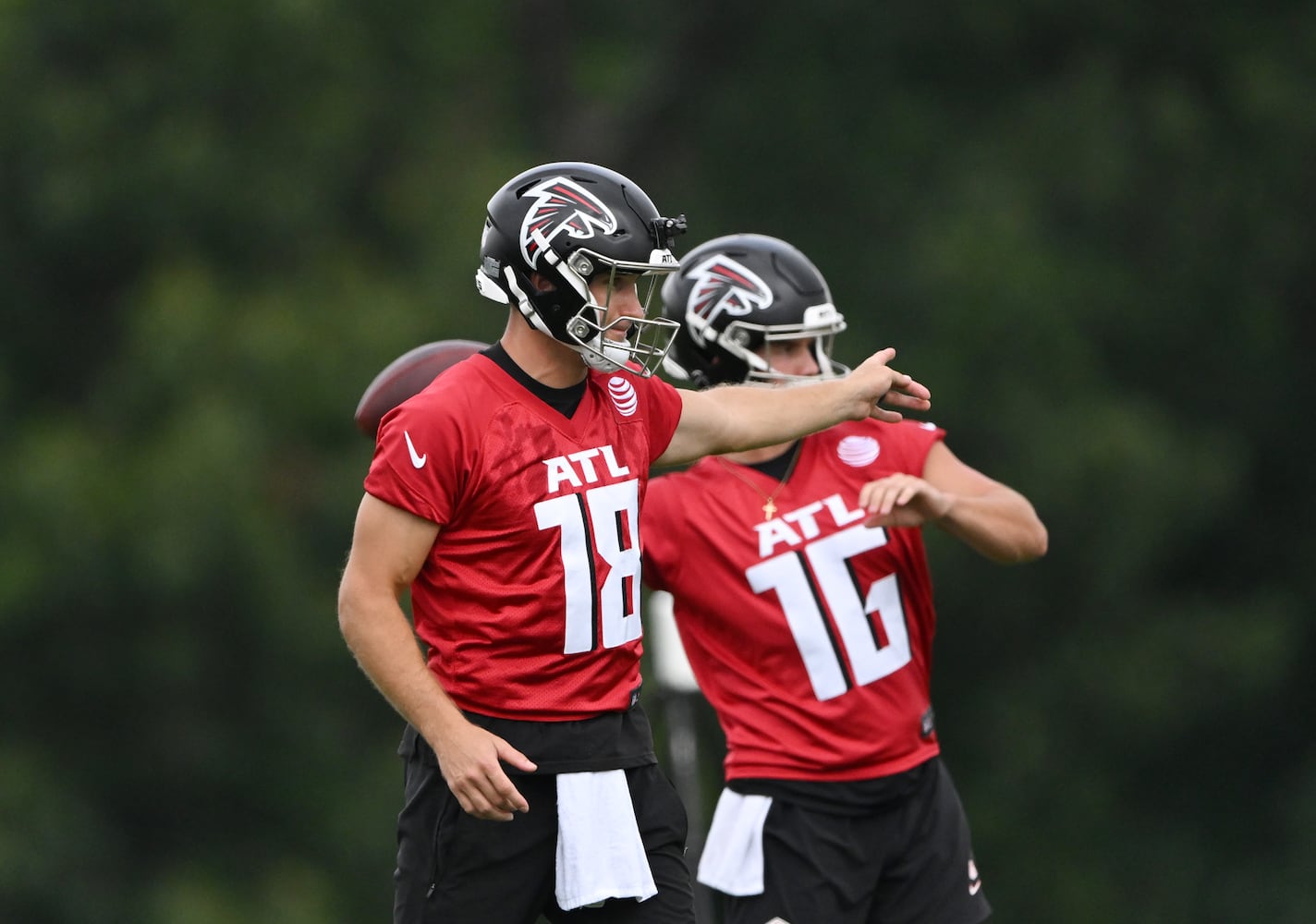 Falcons training camp - Day 1