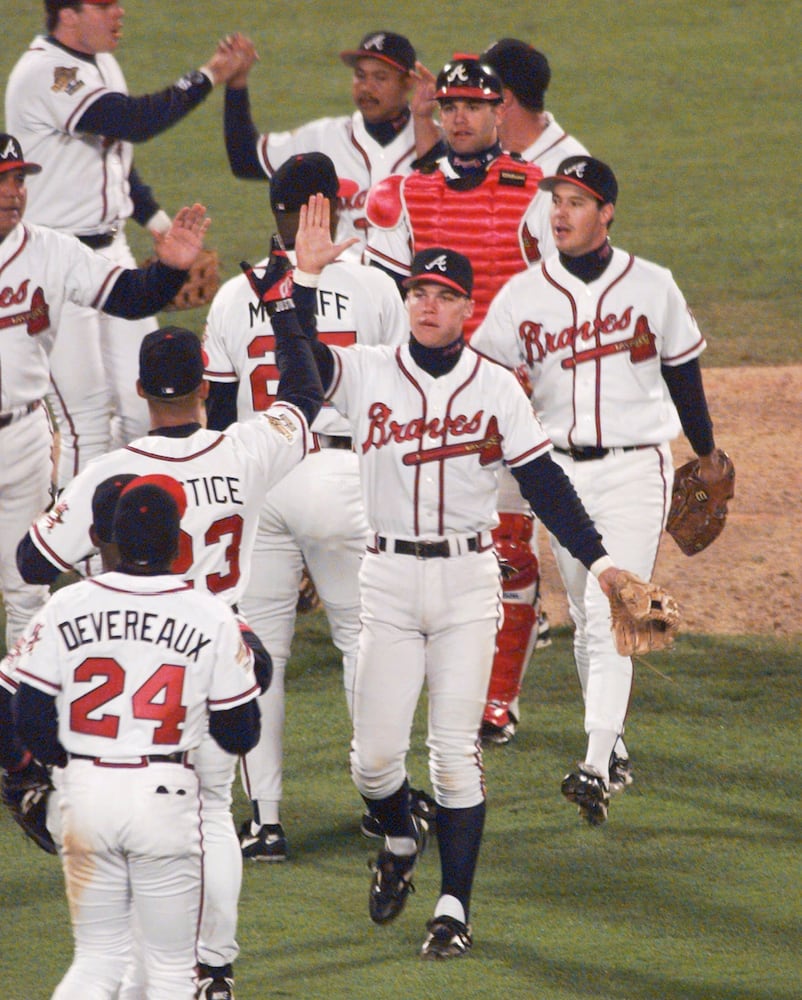 Atlanta Braves 1995 World Series Game One, October 21, 1995