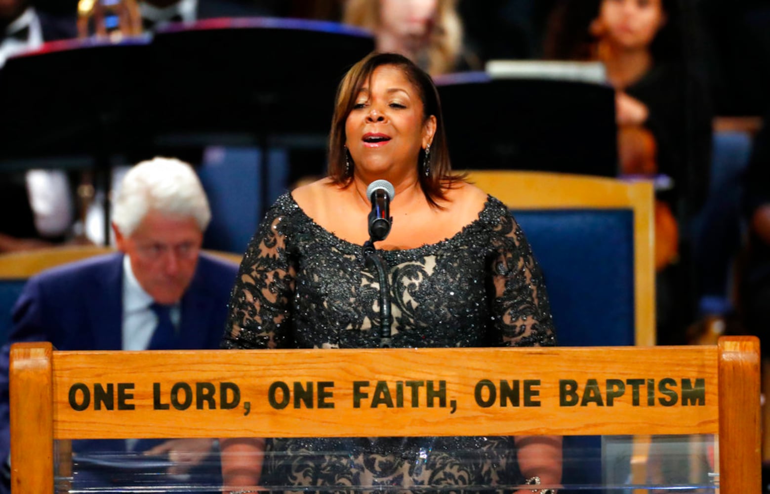 Photos: Aretha Franklin funeral