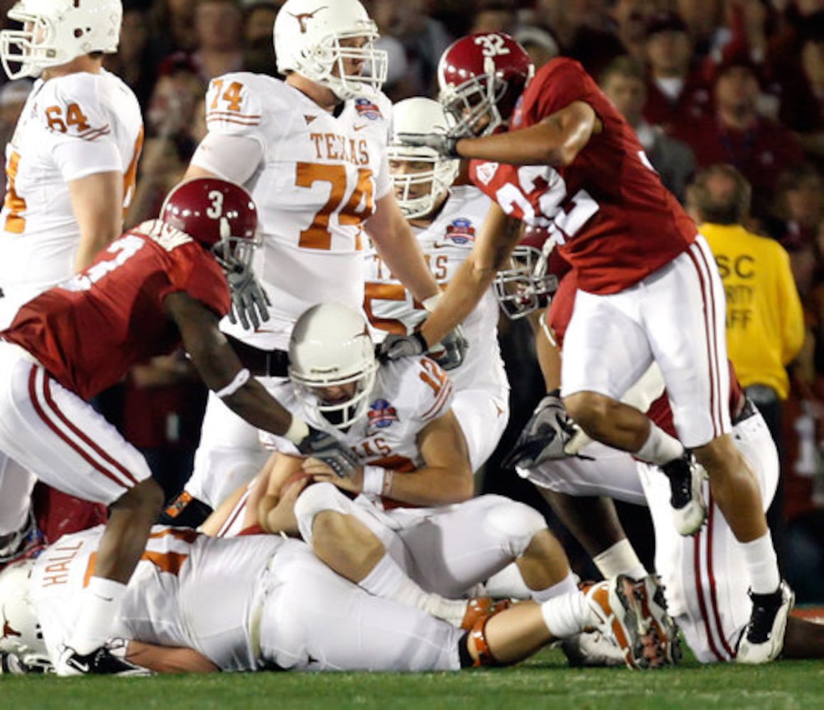 BCS National Championship Game: Texas vs. Alabama