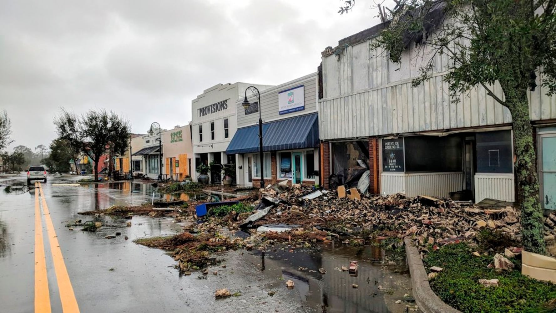 Photos: Hurricane Michael leaves behind path of destruction