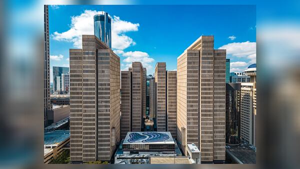 Peachtree Center in downtown Atlanta includes nearly 2.5 million square feet of office and retail space across multiple towers.