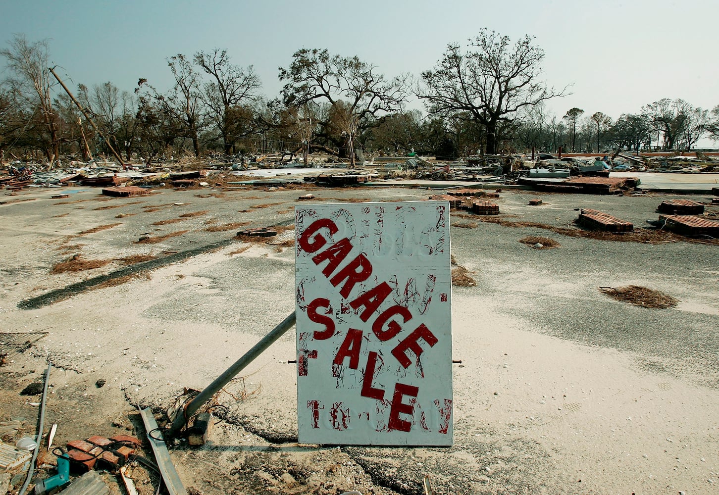 The signs of Hurricane Katrina