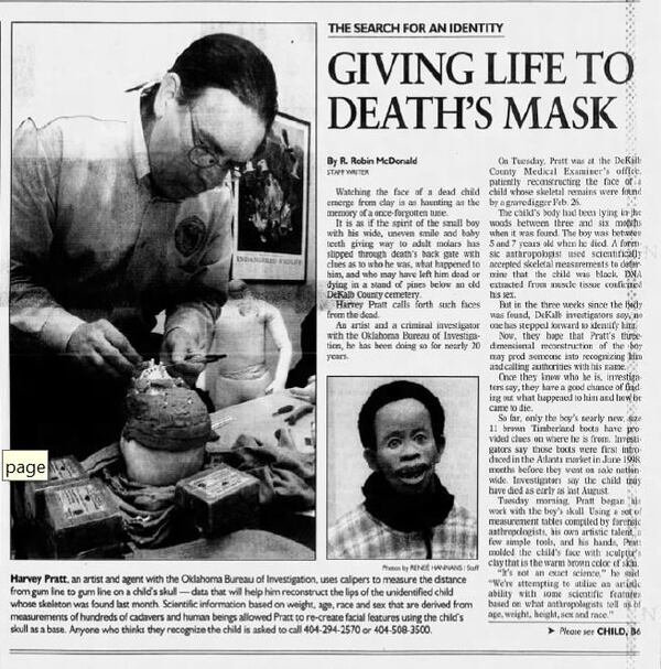 Here is the story by R. Robin McDonald as published in The Atlanta Journal-Constitution on March 17, 1999. The article appeared on the Metro section front page, under articles about elections held a day earlier. (AJC archives)