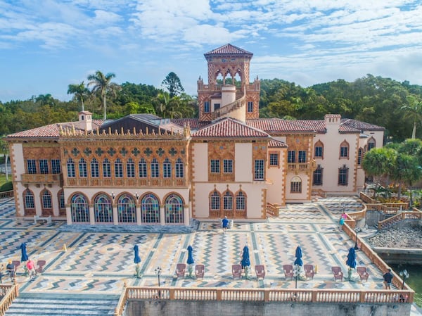 Ca’d’Zan is an opulent Venetian palazzo built for John and Mable Ringling in 1926. Contributed by the Ringling Estate.