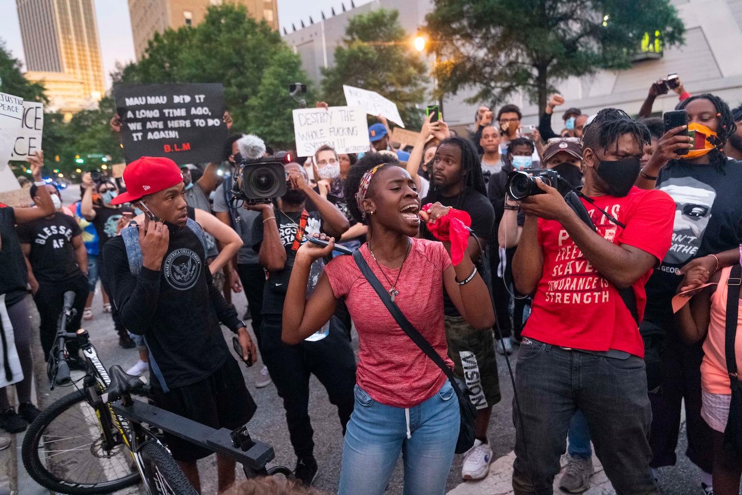 PHOTOS: 9th day of protests in Atlanta