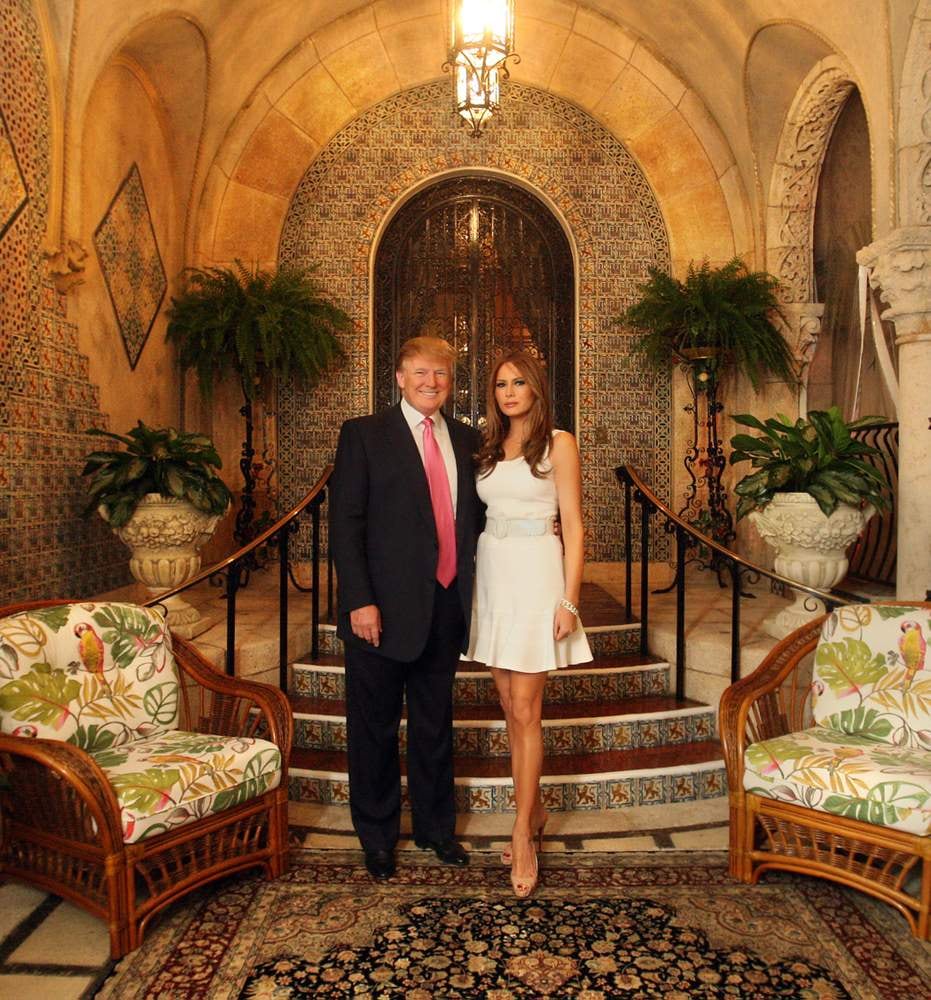 Melania at Mar-a-Lago