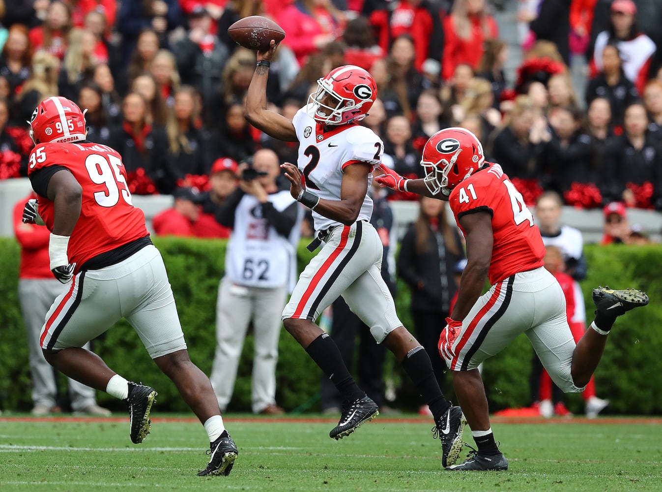 Photos: Bulldogs back on the field at G-Day scrimmage