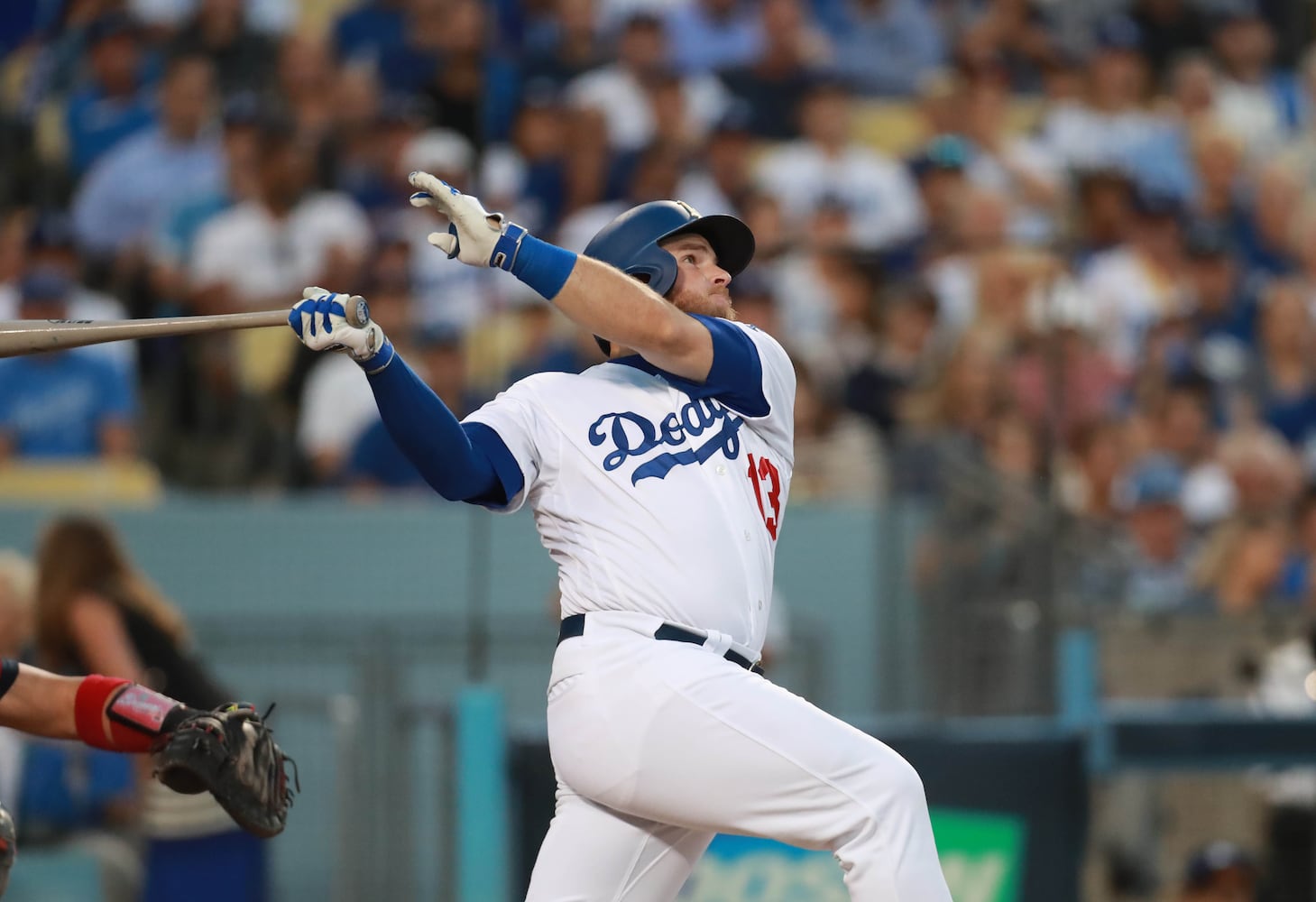 Photos: Braves fall behind Dodgers in playoffs opener