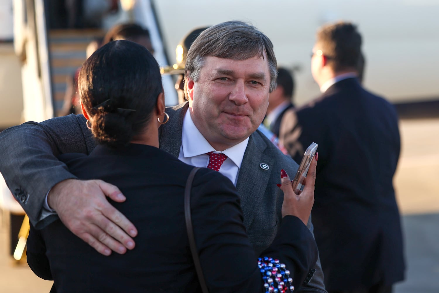 122924 sugar bowl uga arrival