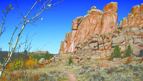 Vedauwoo, a sacred spot for Arapahoe Indians, is an area of unusual boulders and rock outcroppings between Cheyenne and Laramie. (Visit Cheyenne/TNS)