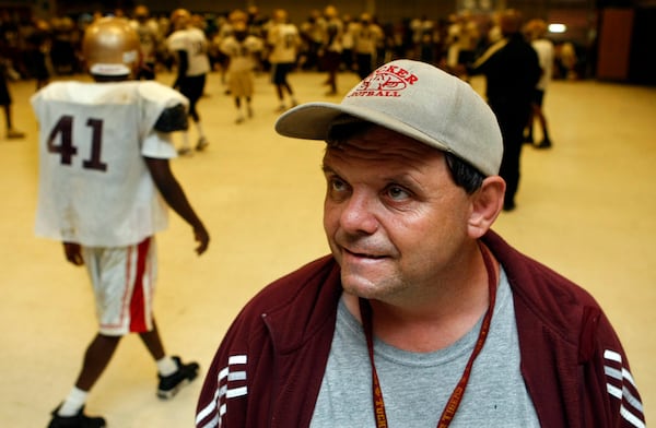 Bud King, seen in 2009, grew up less than a block from Tucker High School. He was nine or 10 when he started showing up at a variety of sporting events.