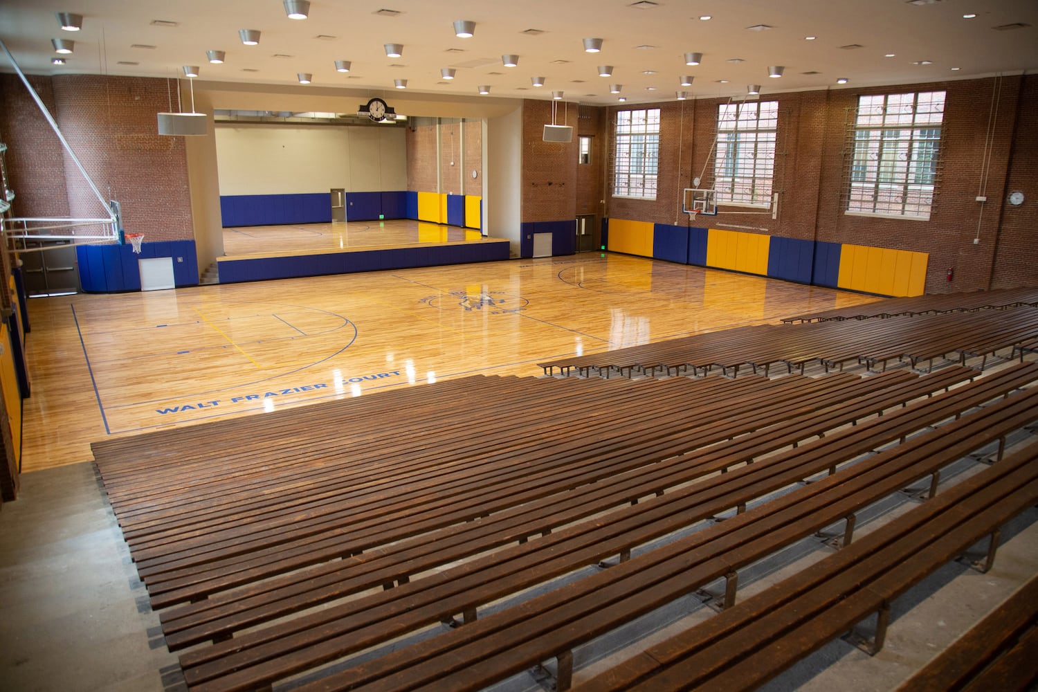 Media tour of  David T. Howard Middle School.