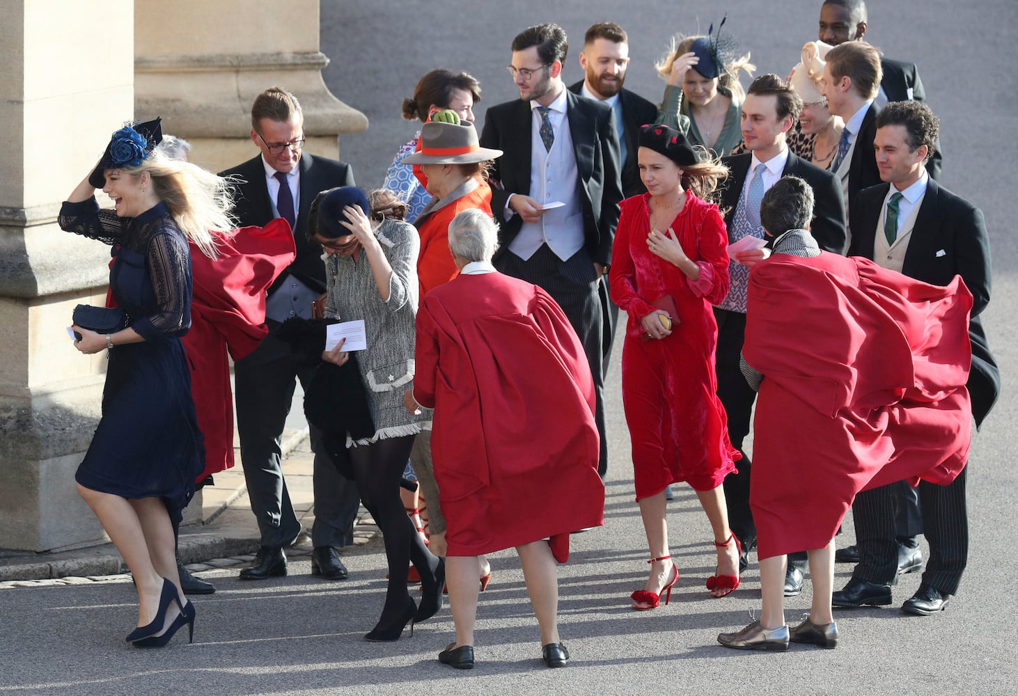 Photos: Princess Eugenie’s wedding guest arrivals