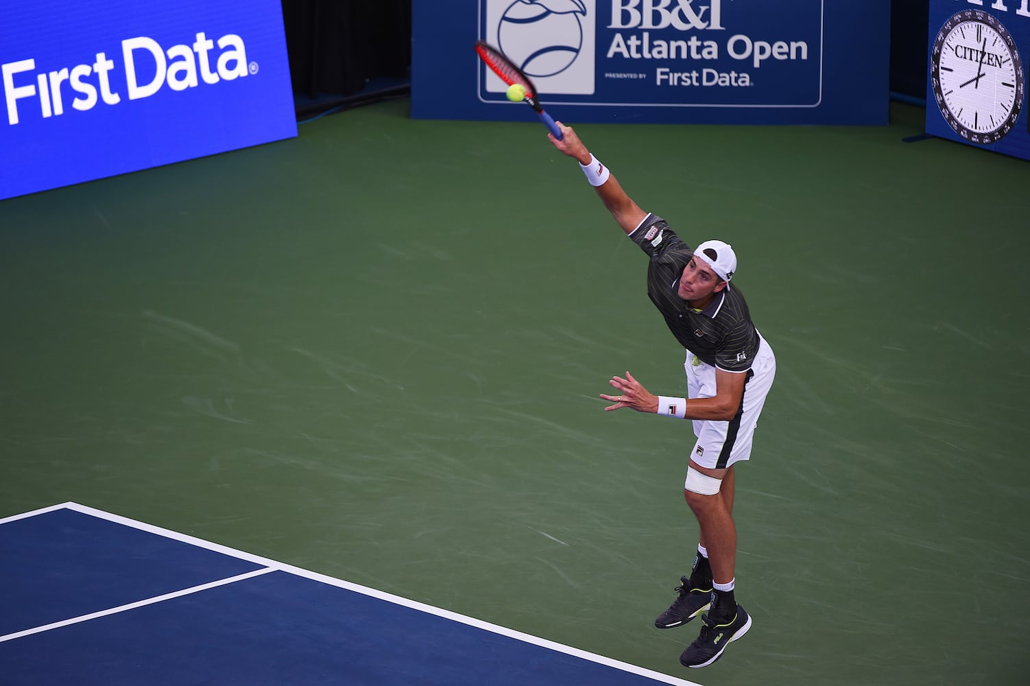 Photos: Former Bulldog John Isner competes in Atlanta Open