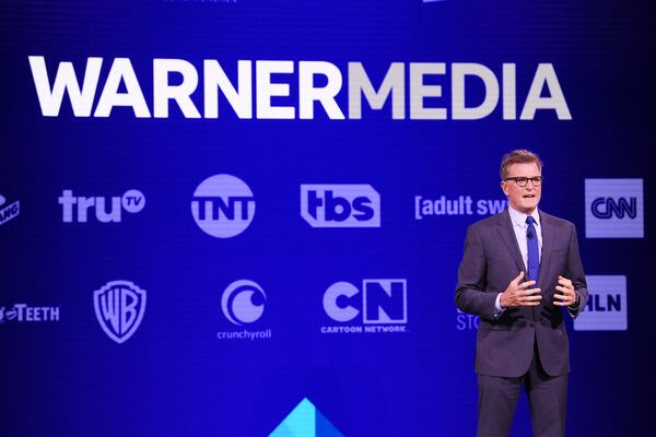 NEW YORK, NEW YORK - MAY 15: Kevin Reilly, President, TBS/TNT and Chief Creative Officer, WarnerMedia Direct-to-Consumer speaks onstage during the WarnerMedia Upfront 2019 show at The Theater at Madison Square Garden on May 15, 2019 in New York City. 602140 (Photo by Dimitrios Kambouris/Getty Images for WarnerMedia)