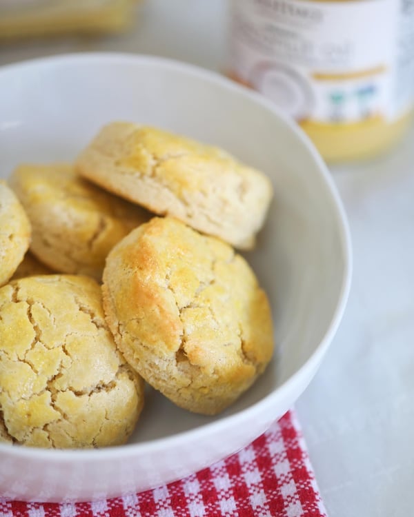 Here are some of Cat Owens' gluten-free biscuits, fresh from the oven. Courtesy of Cat Owens Cooks