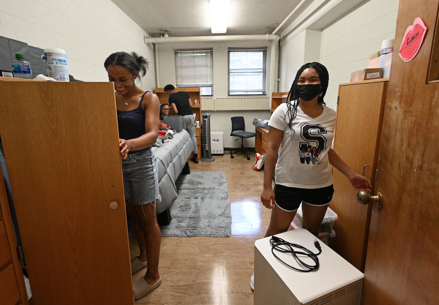 Spelman College move-in photo