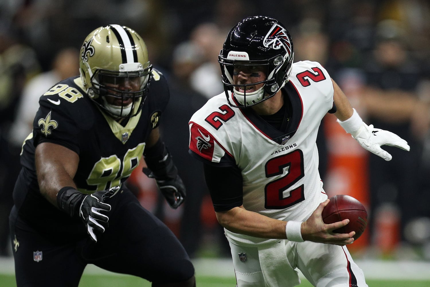 Photos: Falcons need a win in New Orleans